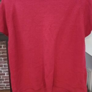 Bobbie Brooks Classic Red Crewneck Sweater
